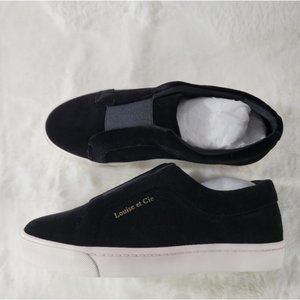 New Louise Et Cie Black Velvet Bette Sneaker Size 9